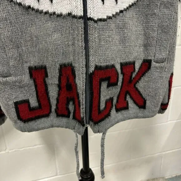 VTG Jack Skellington Nightmare Before Christmas Tejidos Ruminahui Wool Hoodie